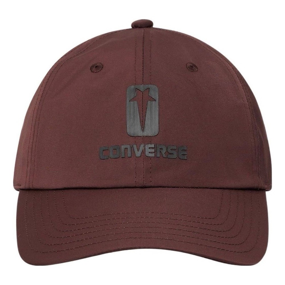Rick Owens DRKSHDW x Converse Brown Dad Cap Adjustable Hat Logo Strapback 2023